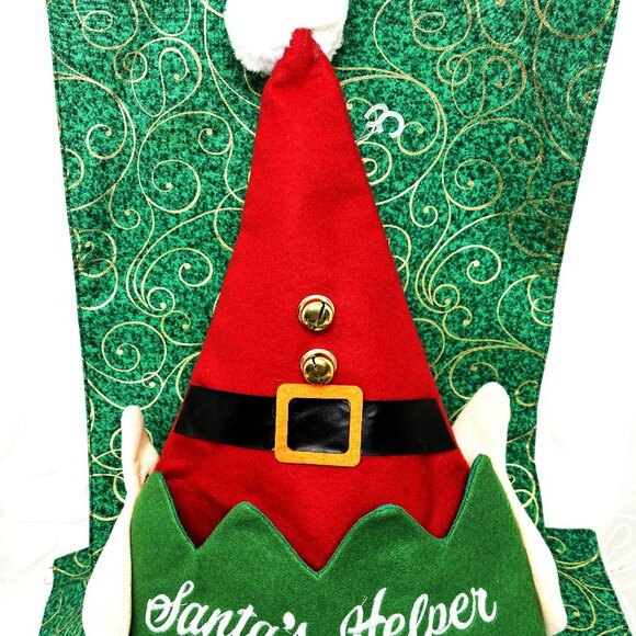 Santa’s Helper Elf Christmas Hat EUC - Picture 2 of 9